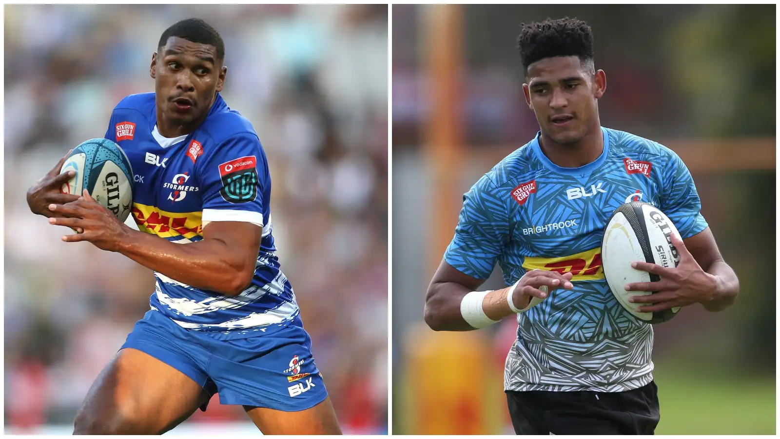 Champions Cup: Stormers fly-half: Split with Damian Willemse and Sacha Feinburg-Mngomezulu. The pontential replacements for Manie Libbok