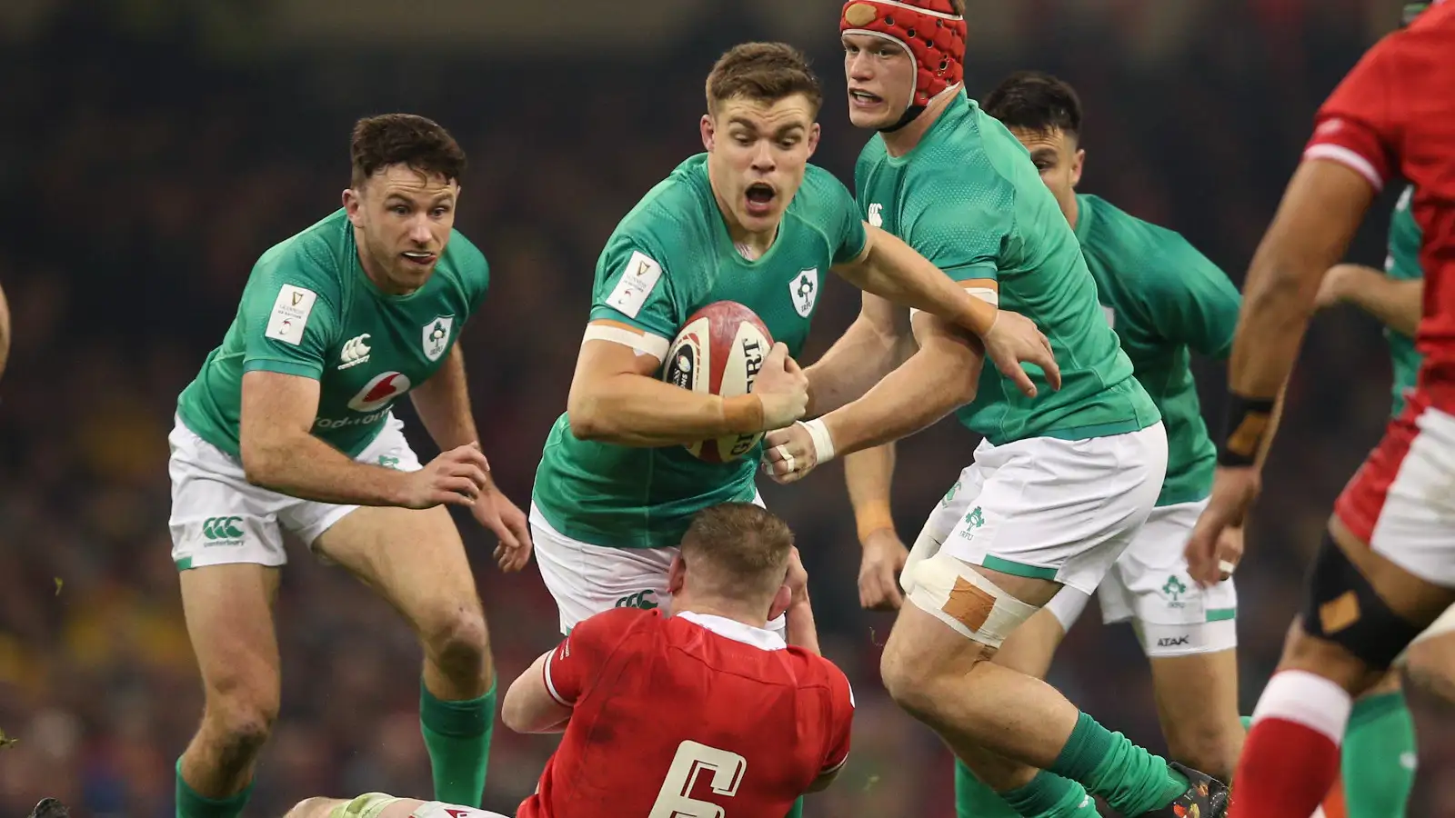 Ireland centre Garry Ringrose has dismissed any Grand Slam talk ahead of the Six Nations showdown with France this weekend.