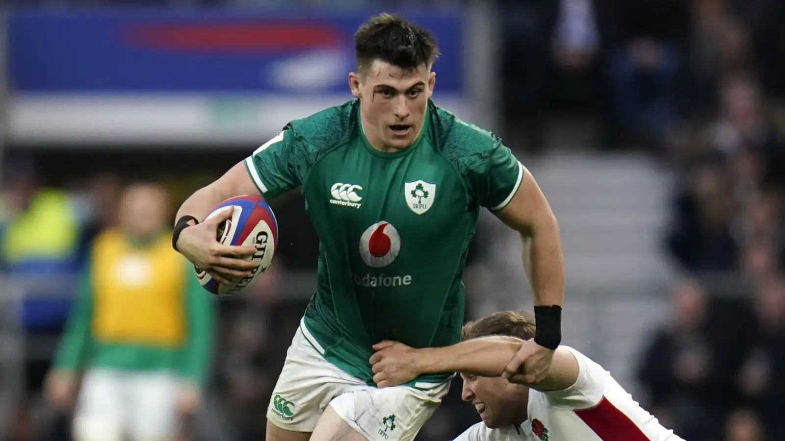 Six Nations Rugby Team in Action 2025