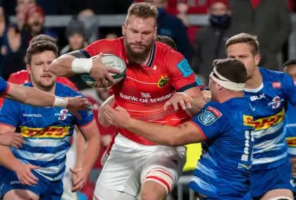 United Rugby Championship: RG Snyman on bench for Munster against Scarlets while Glasgow Warriors change five for Zebre Parma clash