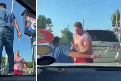 WATCH: South African prop brilliantly deals with an intoxicated man dancing on a car