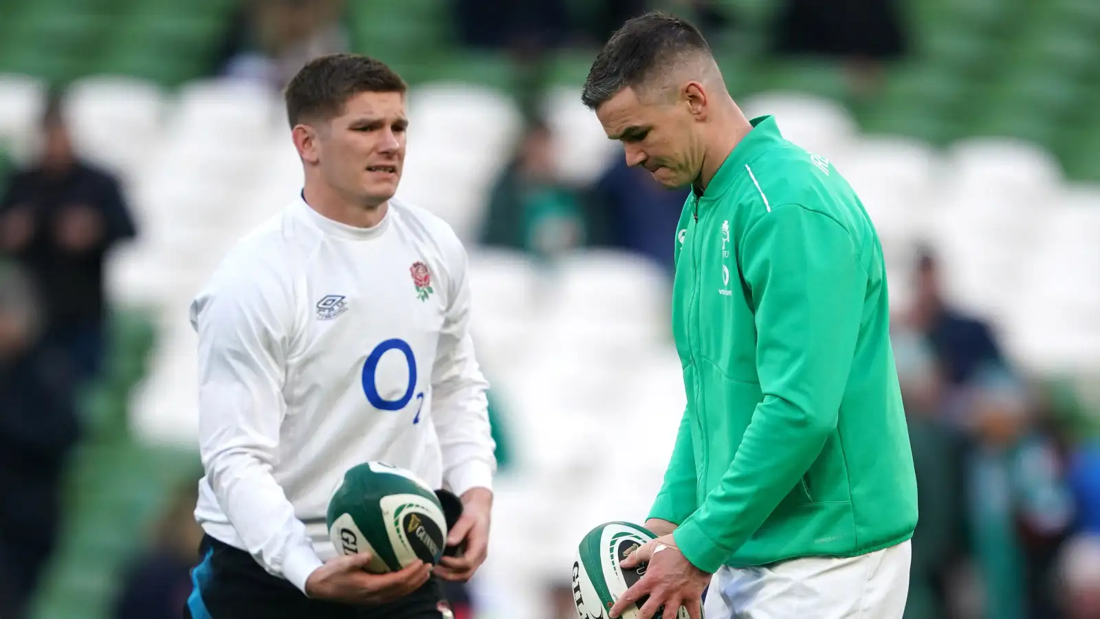 Owen Farrell and Johnny Sexton ahead of Ireland v England game.