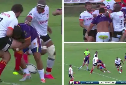 WATCH: Frans Steyn gets SMASHED in bone-rattling collision in the Currie Cup