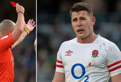Freddie Steward: England fullback will face no further sanction after his red card against Ireland