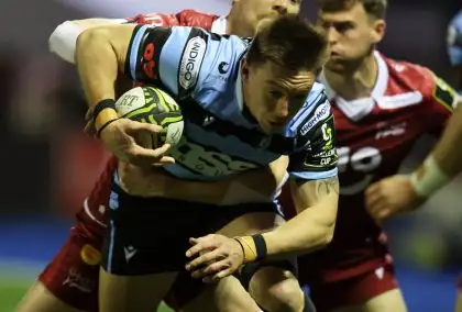 Challenge Cup: Cardiff edge Sale Sharks on emotional night while Glasgow Warriors hooker Johnny Matthews scores five tries against Dragons