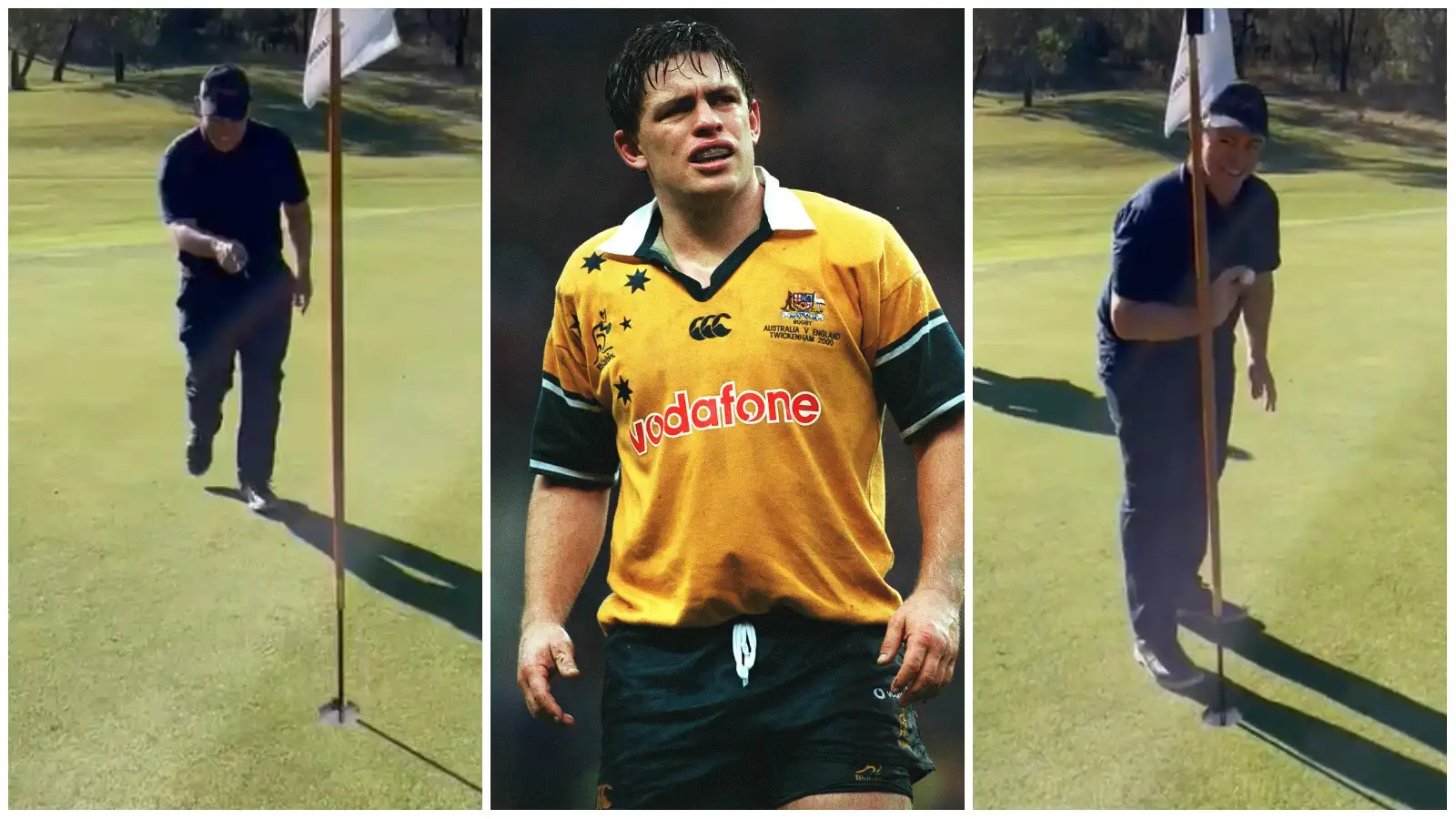 WATCH: Wallabies legend scoops A$50,000 prize for hole-in-one at charity golf day