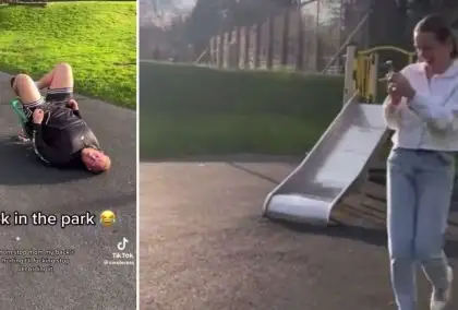 WATCH: Prop struggles! Cardiff front row HILARIOUSLY gets stuck in children’s playground chair