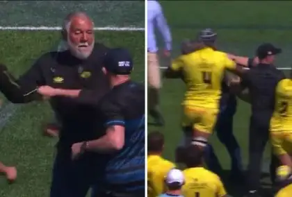 WATCH: Coaches handed suspensions after coming to blows in Major League Rugby clash
