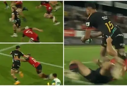 WATCH: Shaun Stevenson scores MATCH-WINNING try for Chiefs against Crusaders