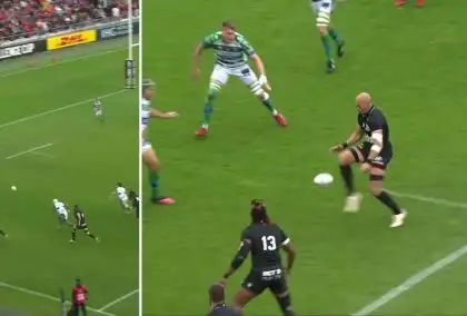 WATCH: Sergio Parisse rolls back the years with a SUBLIME kick in the Challenge Cup semi-final