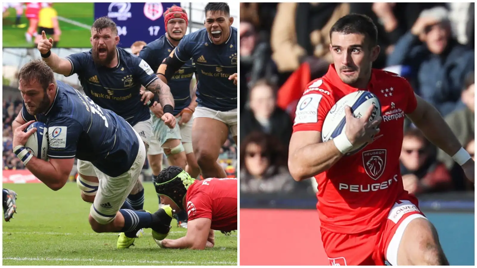 Leinster and Toulouse split