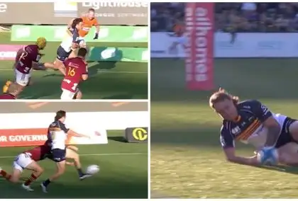WATCH: Brumbies star Corey Toole shows his PACE in win over the Highlanders
