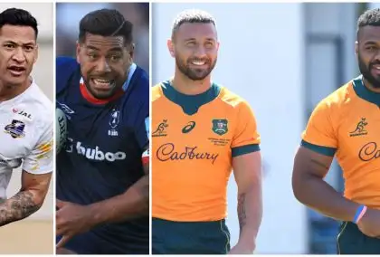 Barbarians and World XV announce blockbuster squads that include the likes of Quade Cooper, Charles Piutau and Israel Folau