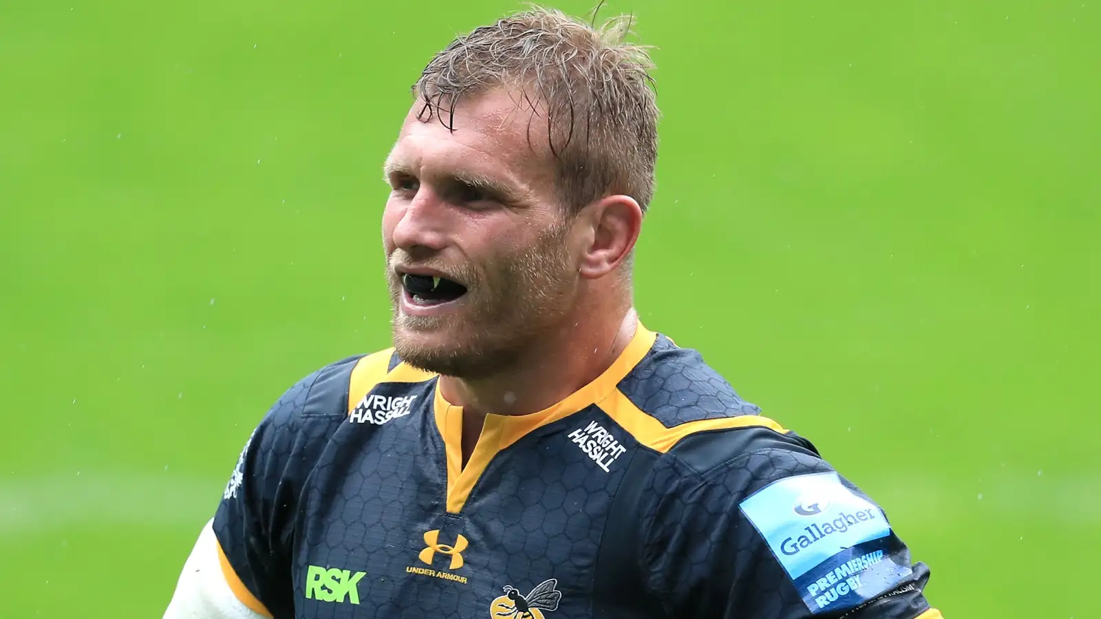 Brad Shields during a game for Wasps