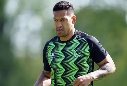 Israel Folau: Former Wallaby to start on the wing for World XV against the Barbarians