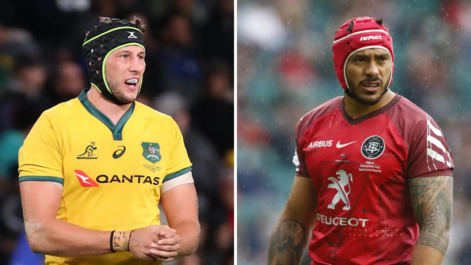 Tonga coach Toutai Kefu has included former ex-Wallabies lock Adam Coleman and Toulouse star Pita Ahki in his squad ahead of the Rugby World Cup.