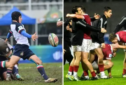 Italy and Georgia claim shock wins at the World Rugby U20 Championship