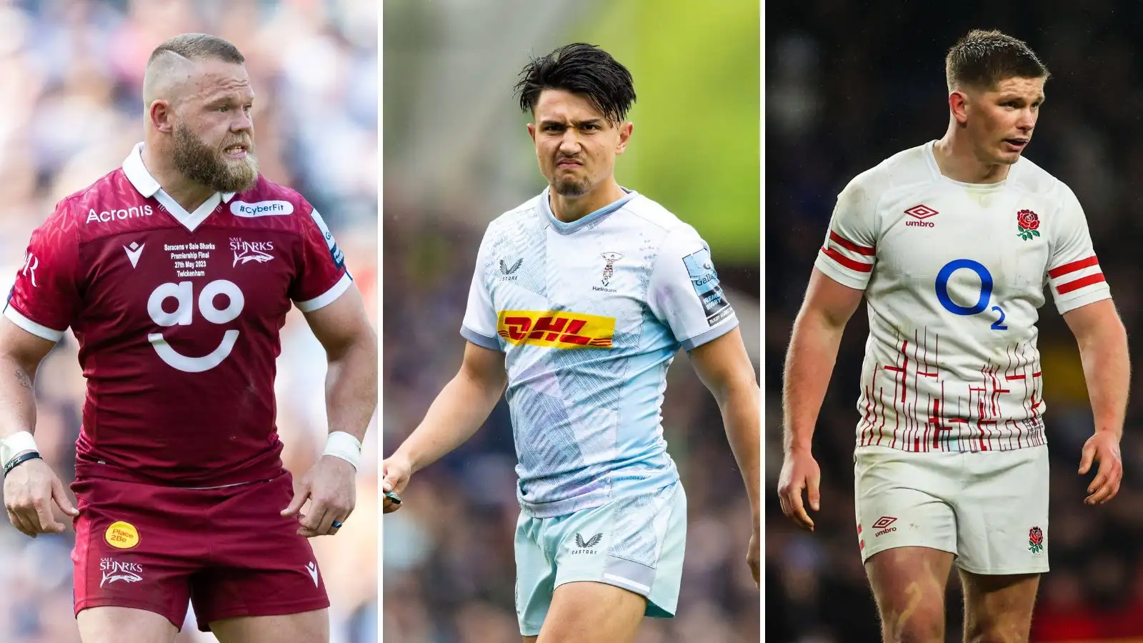 rugby rumours and transfers Sale Sharks' Akker van der Merwe, Harlequin's Marcus Smith and Owen Farrell