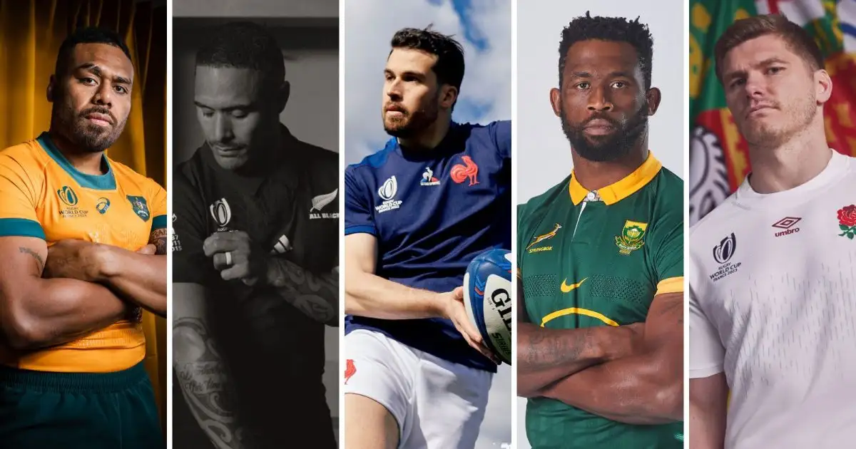 All the 2023 Rugby World Cup jerseys - home and alternate : PlanetRugby