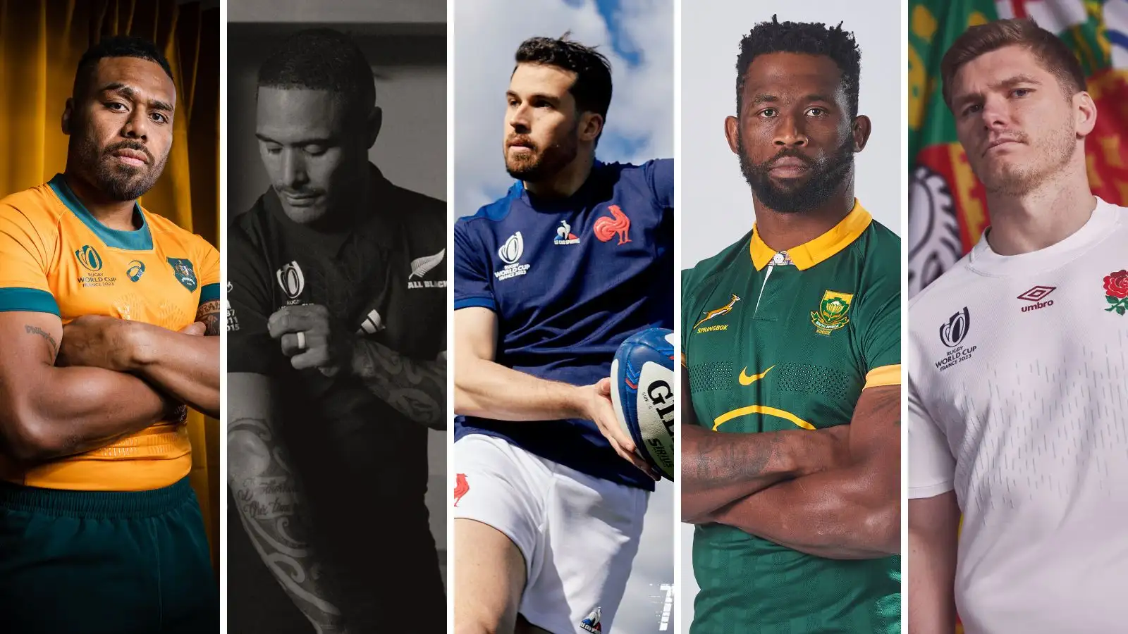 All the 2023 Rugby World Cup jerseys - home and alternate