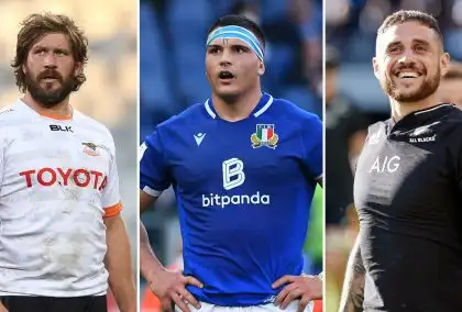 rugby rumours Frans Steyn, Danilo Fischetti, TJ Perenara