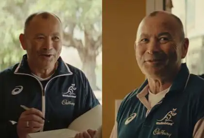 WATCH: Eddie Jones stars in two HILARIOUS ads for the Rugby World Cup