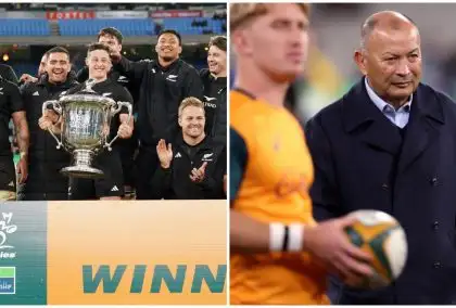 Who’s hot and who’s not: All Blacks title win and Scotland duo sparkle, Leinster’s kit blunder and Wallabies