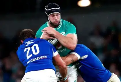 Caelan Doris double helps Ireland see off injury-hit Italy