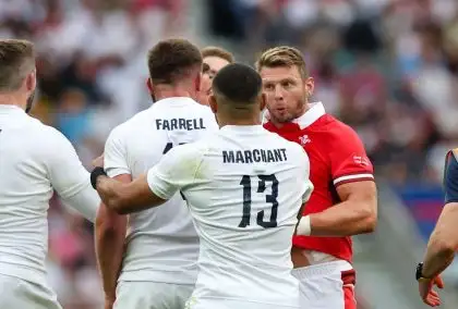 What Dan Biggar said to Owen Farrell after his tackle to cause the ‘spat’