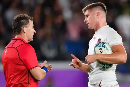 Nigel Owens: Owen Farrell tackle ‘has to be a red’ or rugby is in ‘big trouble’