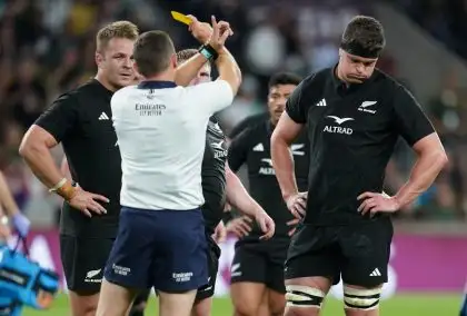 Ex-All Blacks worried about players ‘faking injuries’ at the Rugby World Cup after Scott Barrett’s ‘ridiculous’ red card