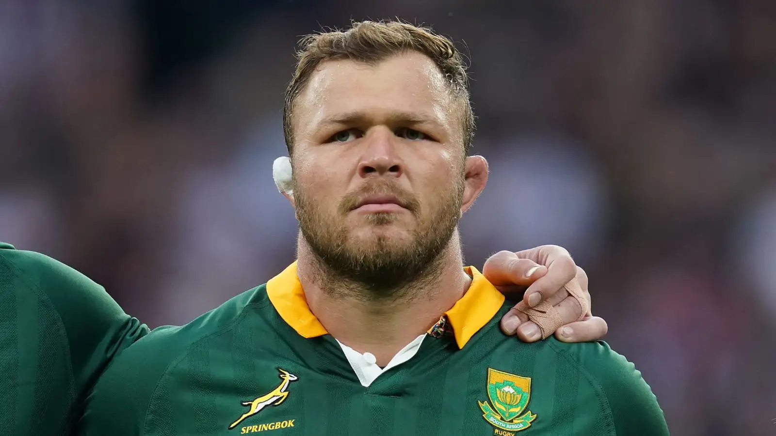 South Africa's Duane Vermeulen ahead of the international match at Twickenham Stadium