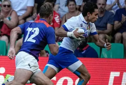 Seven-try Italy put 50 past plucky Namibia in Saint-Etienne