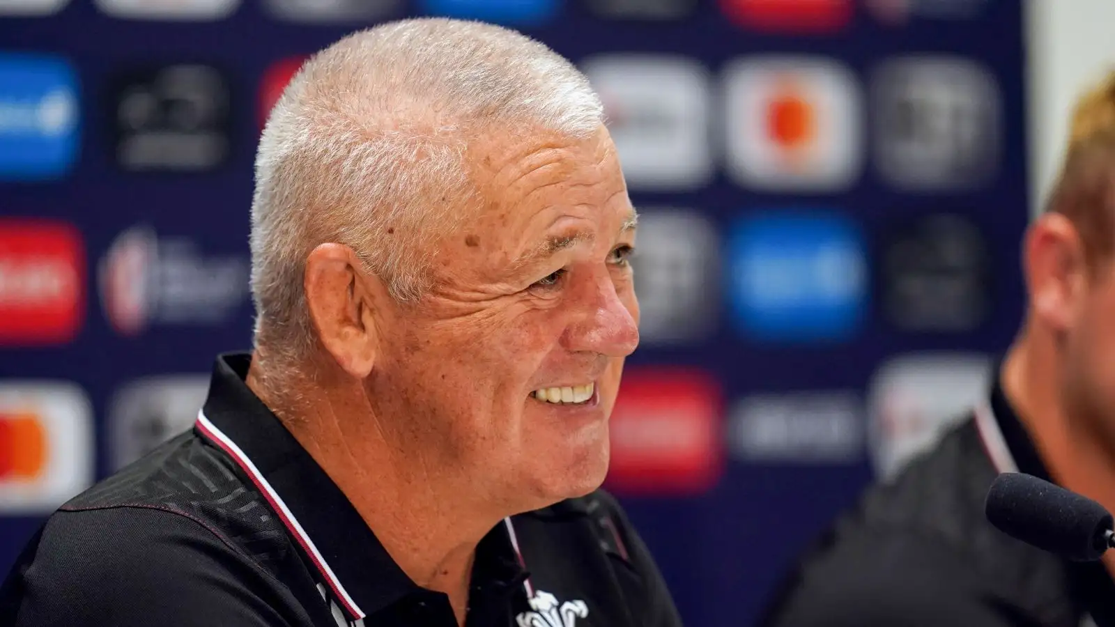 Wales head coach Warren Gatland during a press conference at the Stade de Nice, France.