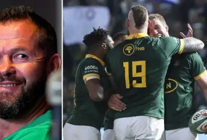 ‘I love it’ – Ireland coach admires Springboks’ 7-1 split and reveals his tongue-in-cheek reaction