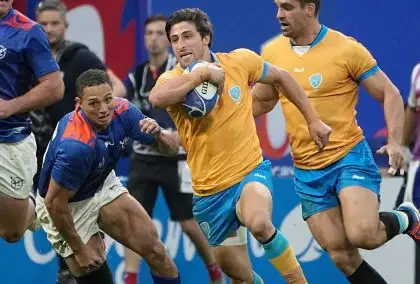 Uruguay fight back from 14 points down to claim bonus-point success over Namibia