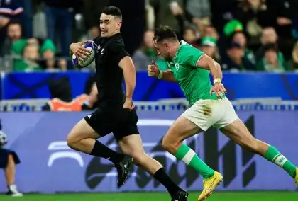 All Blacks knock out Ireland in thrilling Rugby World Cup quarter-final