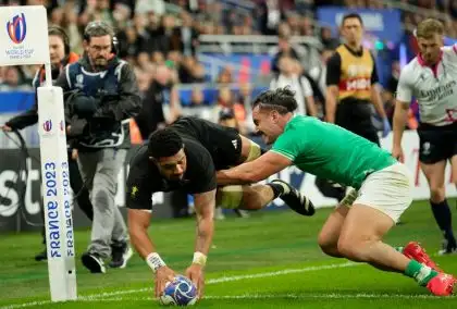 All Blacks player ratings: Team leaders stand up in quarter-final victory over Ireland