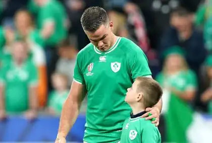 Johnny Sexton’s son’s touching comment to his dad melts hearts as Ireland great bows out