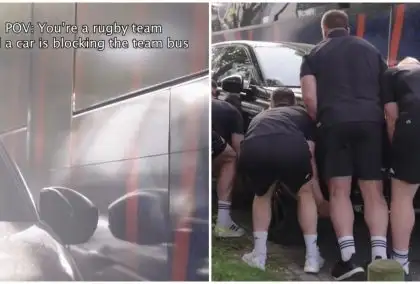 WATCH: No rest for All Blacks forwards who make light work of Land Rover