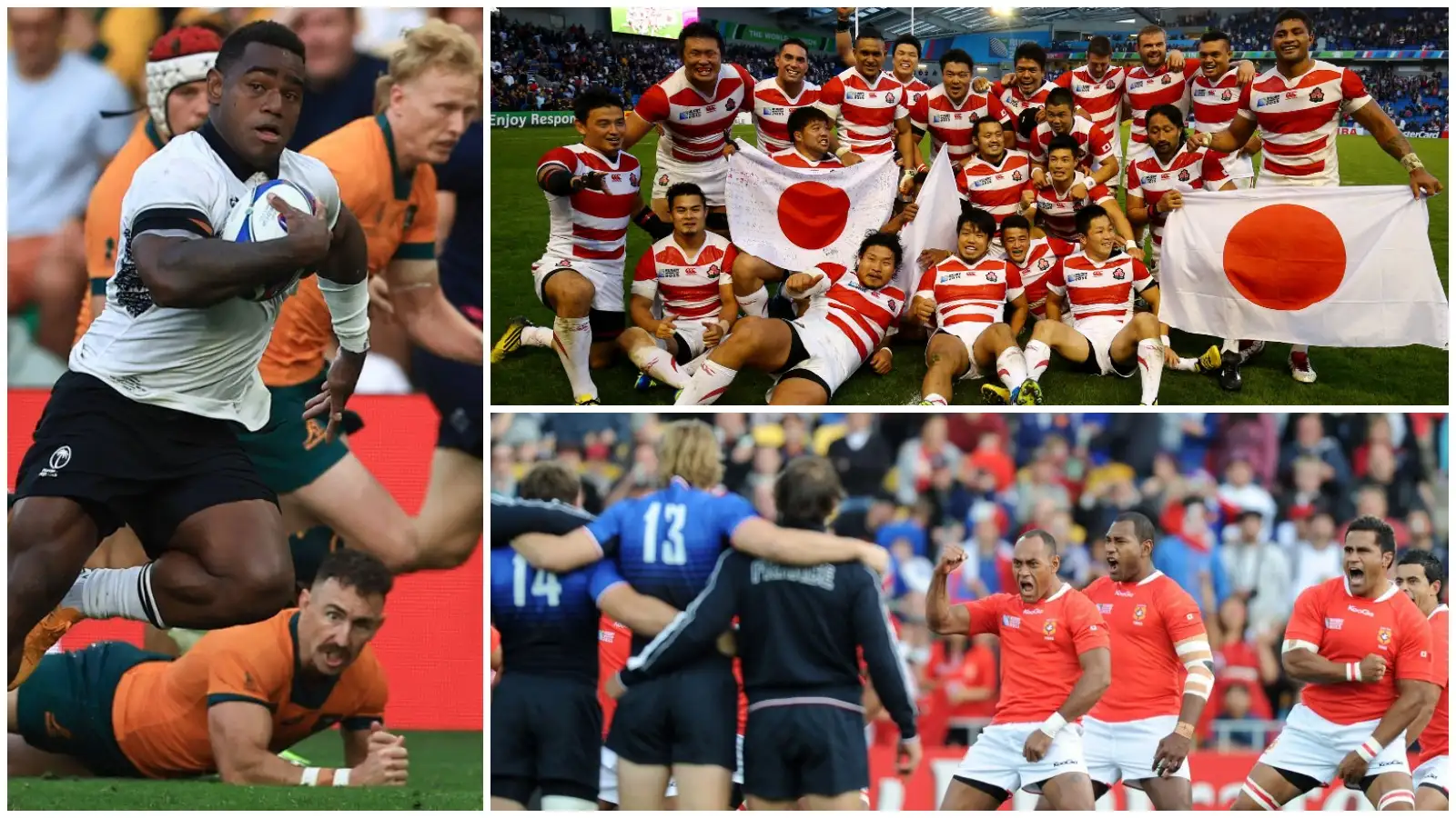 How the Tier 2 nations have fared at the Rugby World Cup since its inception