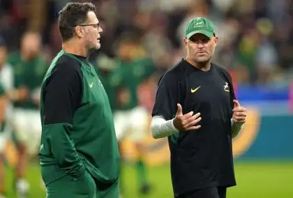 ‘You cannot simply tackle lower’ – Springboks boss Rassie Erasmus on new tackle laws