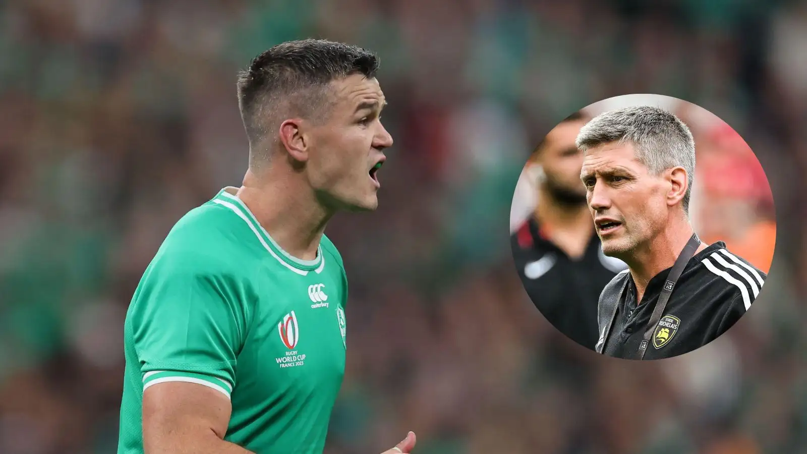 Ireland fly-halves Johnny Sexton and Ronan O'Gara