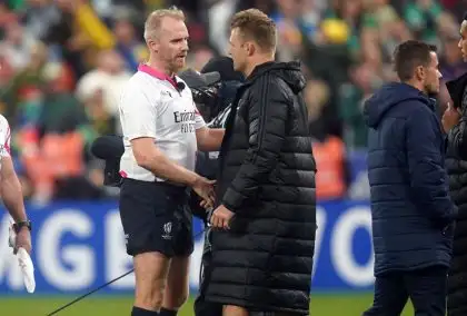 Wayne Barnes receives death threats in the wake of Rugby World Cup final