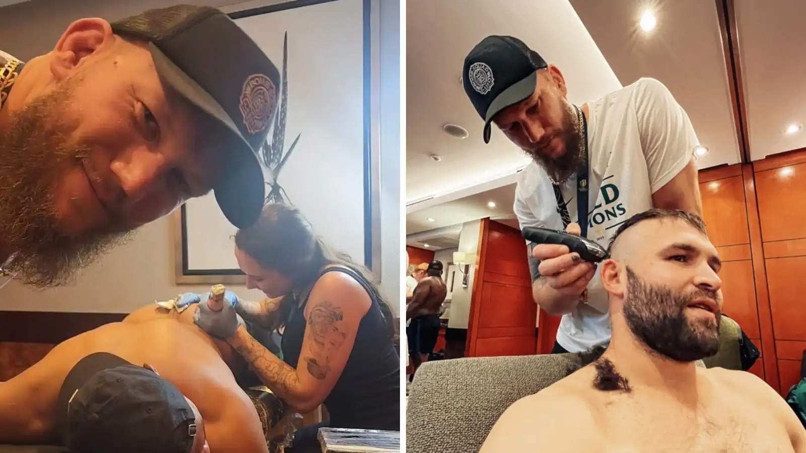 Screenshots of the Springboks and RG Snyman via Fallen Heroes.