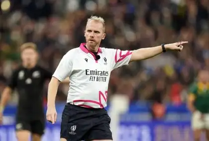Wayne Barnes aims to tackle ‘abuse and online threats’ after retiring from refereeing