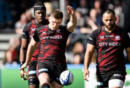 England stars shine for Saracens against Leicester while Northampton and Harlequins also win