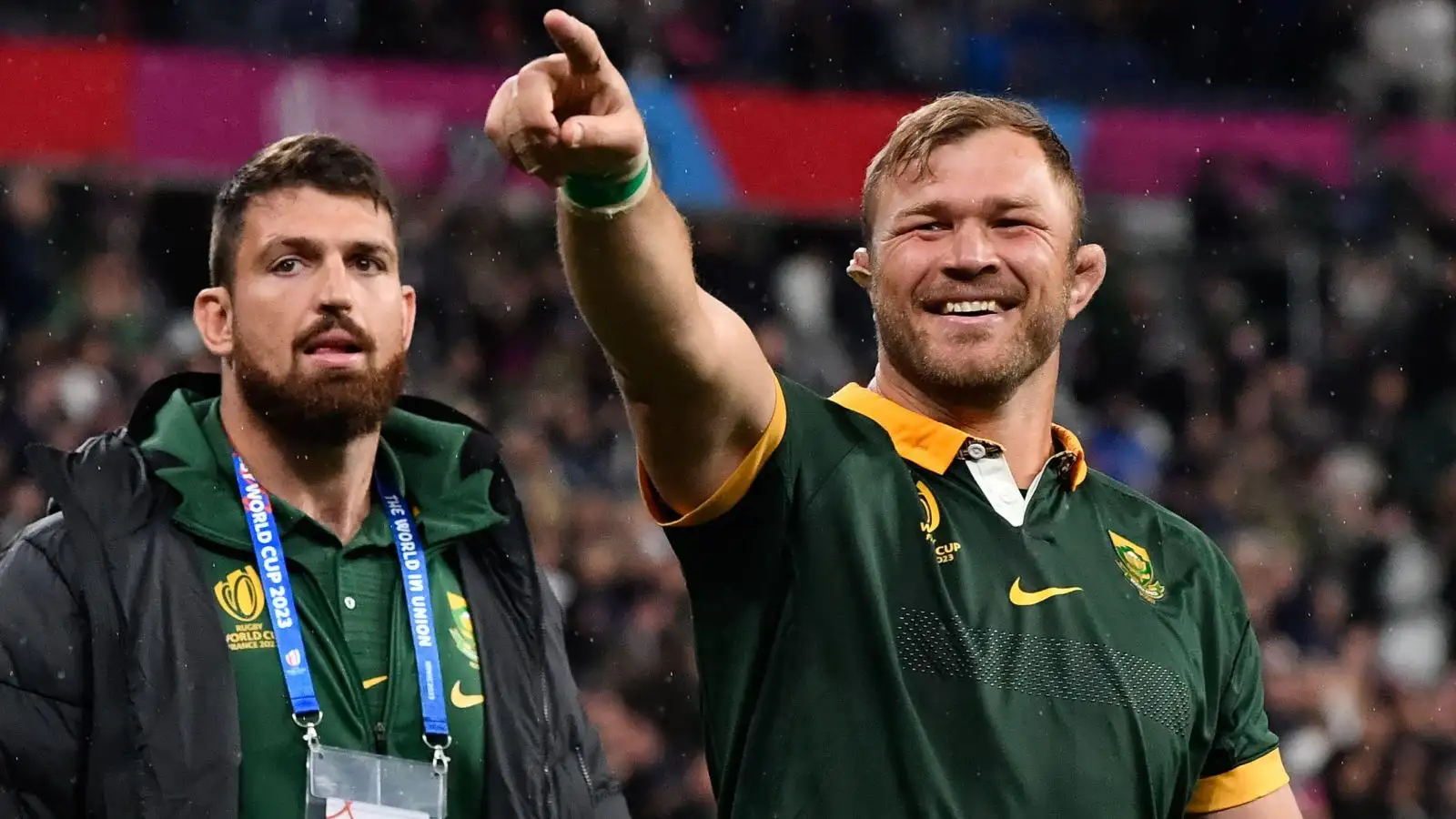 Springboks forward Duane Vermeulen during the Rugby World Cup