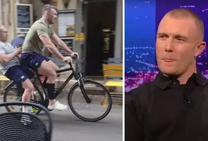 Keith Earls reveals the hilarious story behind the World Cup bike picture