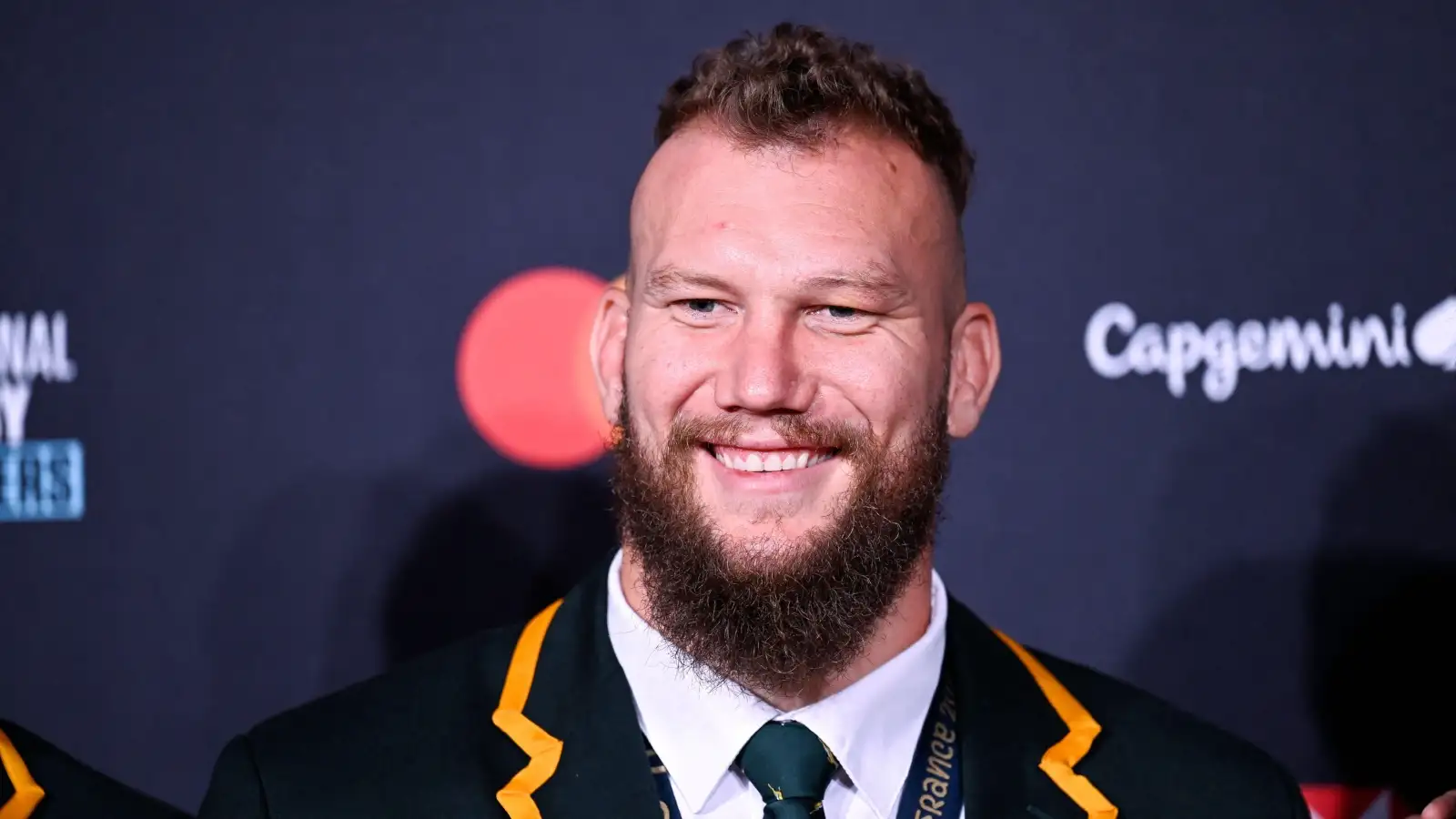 Springbok star RG Snyman after the Rugby World Cup.